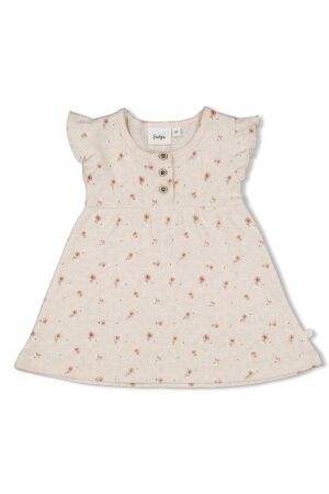 Feetje Jurk - Sweet Poppy Offwhite melange