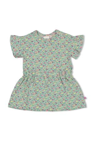 Feetje Jurk - Picknick Perfect Groen