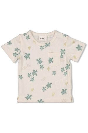 Feetje T-shirt - Turtelly Cool Offwhite