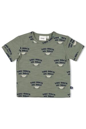 Feetje T-shirt - Rock My Boat Groen