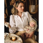 Z8-Newborn shirts Babyccino/AOP Clyde