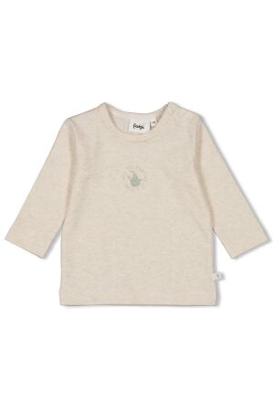 Feetje Longsleeve - Picnic Party Offwhite melange