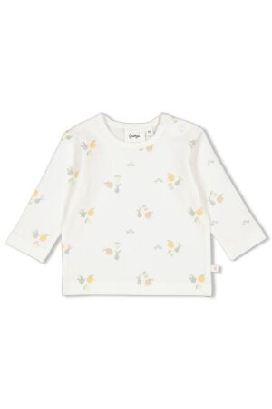 Feetje Longsleeve - Picnic Party Offwhite