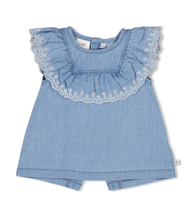 Feetje jurken L.blauw denim 52700039