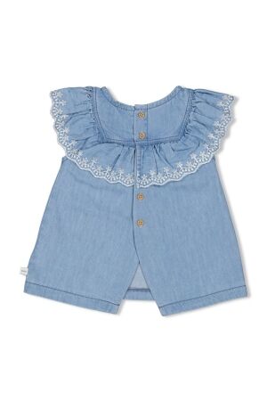 Feetje jurken L.blauw denim 52700039