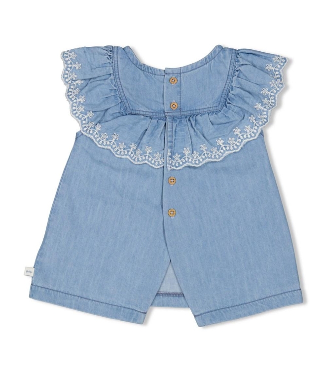 Feetje jurken L.blauw denim 52700039