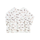 Gymp jurken OW-CM Off White - Camel 351-4731-10