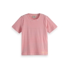 Scotch & Soda Kids shirts 650 Dark Pink 179362