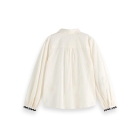 Scotch & Soda Kids shirts 101 White/Pastel 179379