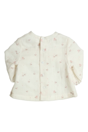 Gymp jurken OW-LR Off White - Light Pink 351-4594-11
