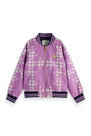 Scotch & Soda Kids Bomberjas Reversible 650 Dark Pink