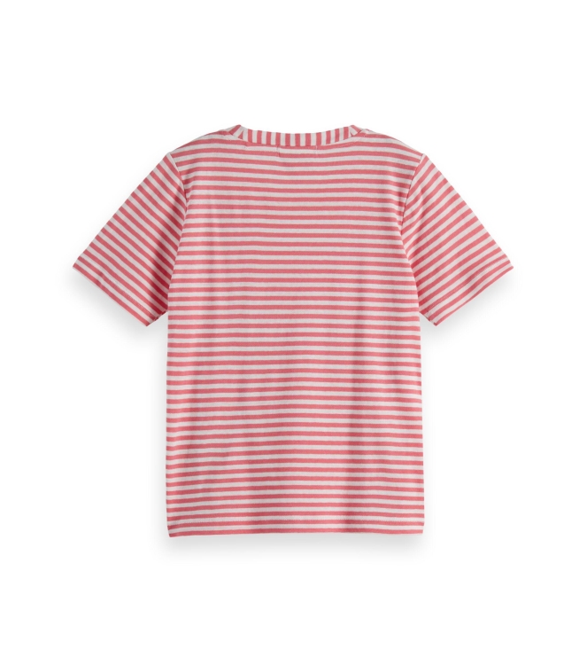 Scotch & Soda Kids shirts 650 Dark Pink 179362