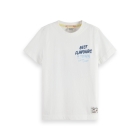 Scotch & Soda Kids shirts 101 White/Pastel 179504