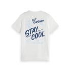 Scotch & Soda Kids shirts 101 White/Pastel 179504