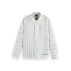 Scotch & Soda Kids overhemden 101 White/Pastel 180355