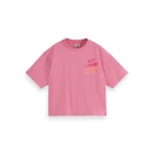 Scotch & Soda Kids shirts 650 Dark Pink 180560