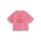 Scotch & Soda Kids shirts 650 Dark Pink 180560