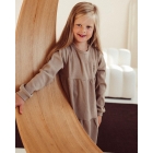 Two You Label jurken Taupe AW24-17