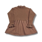 Two You Label jurken Brown Rust AW24-24