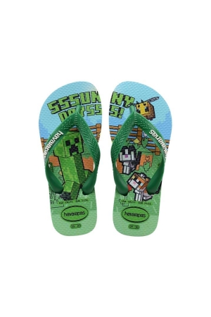 Havaianas Kids Minecraft Green