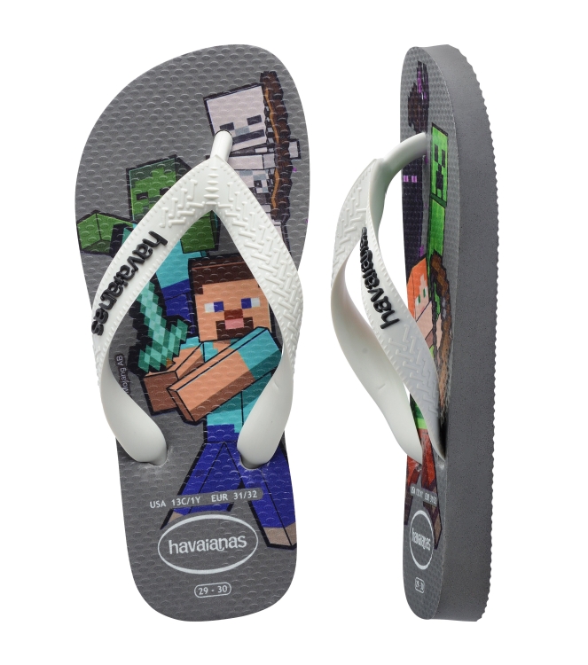 Havaianas slippers Steel Grey/White 4145125