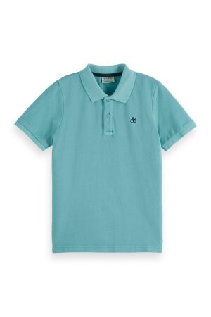 Scotch & Soda Kids Poloshirt korte mouw 410 Navy
