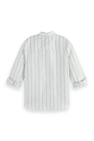 Scotch & Soda Kids overhemden 101 White/Pastel 180355