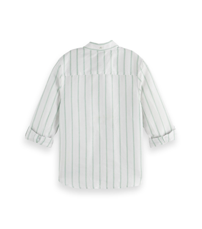Scotch & Soda Kids overhemden 101 White/Pastel 180355