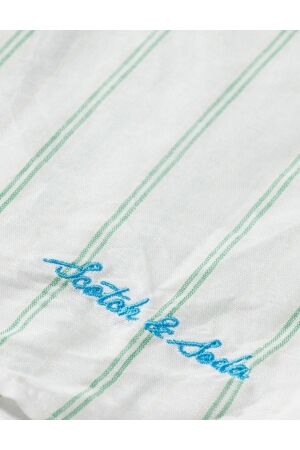 Scotch & Soda Kids overhemden 101 White/Pastel 180355