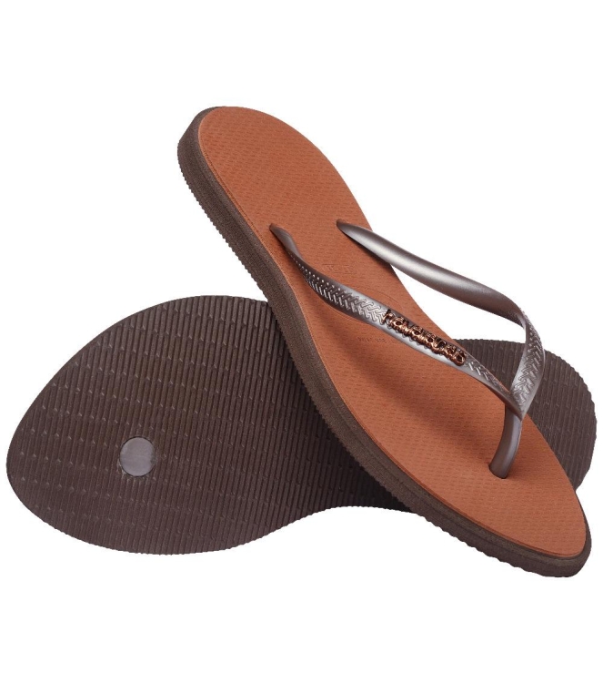 Havaianas slippers 0727 Dark Brown 4149584