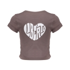 Frankie & Liberty shirts Coffee Brown FL25235