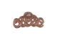 Kknekki haaraccessoires Caramel 7134