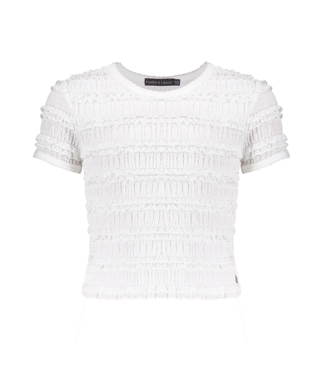 Frankie & Liberty shirts Clear White FL25233