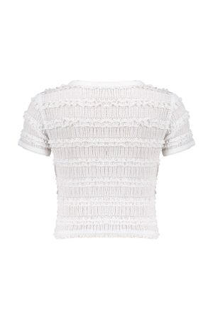 Frankie & Liberty shirts Clear White FL25233