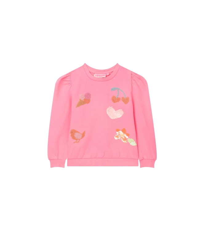 Someone truien & vesten Fluo Pink SG16.251.58165