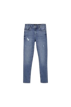Rellix Tapered Fit Jeans 7195 Damaged Medium Denim