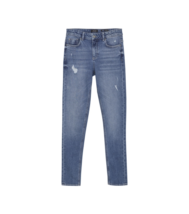 Rellix broeken 7195 Damaged Medium Denim 940102