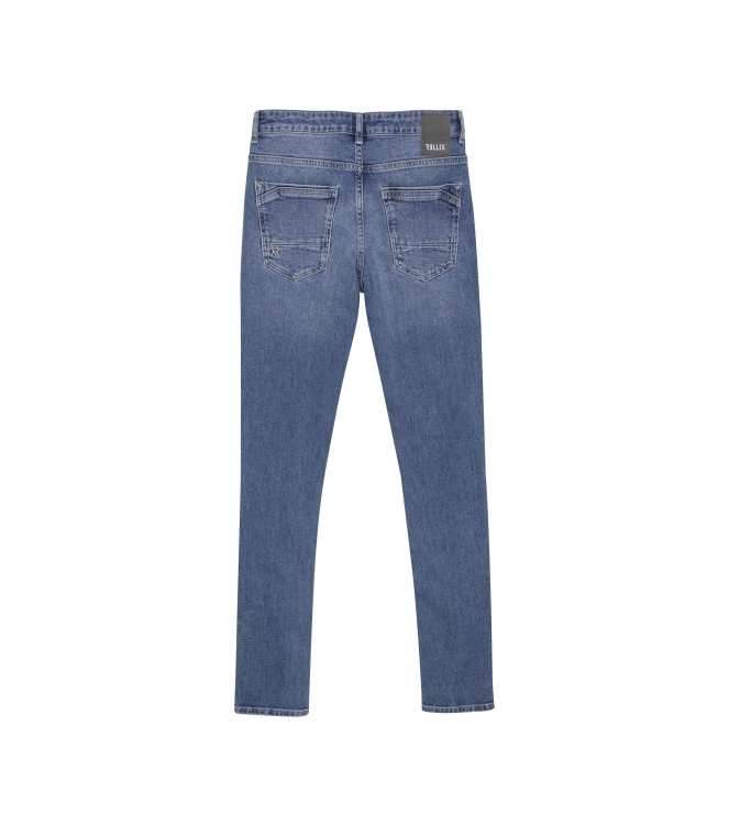 Rellix broeken 7195 Damaged Medium Denim 940102
