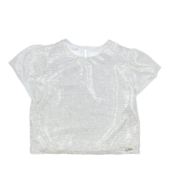 Gymp blouses OW-ZI Off White - Silver 360-5078-30