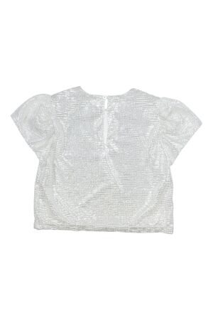 Gymp blouses OW-ZI Off White - Silver 360-5078-30