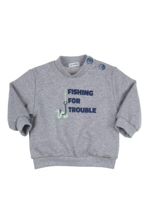 Gymp Hibbo Sweater GSCHINE Grey Melange