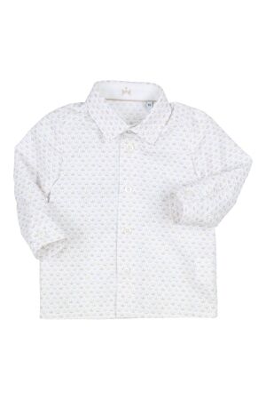 Gymp Will Overhemd W-BG White - Beige
