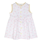 Gymp jurken W-LR White - Light Pink 471-5306-10