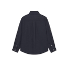 Les Deux Kids overhemden Dark Navy LDK410002