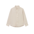 Les Deux Kids overhemden Light Sand LDK410002