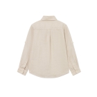 Les Deux Kids overhemden Light Sand LDK410002
