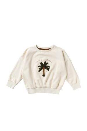 Salted Stories Crown Tree Oversized Sweater 071 Shortbread
