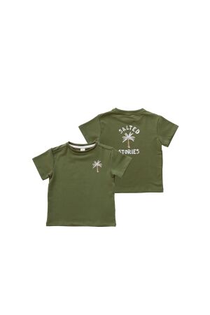 Salted Stories Solid Oversized UV-werende kleding 693 Bronze Green