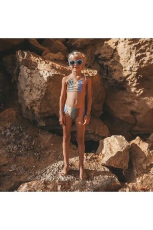 Salted Stories Multi Stripe Bikini 998 Multicolor