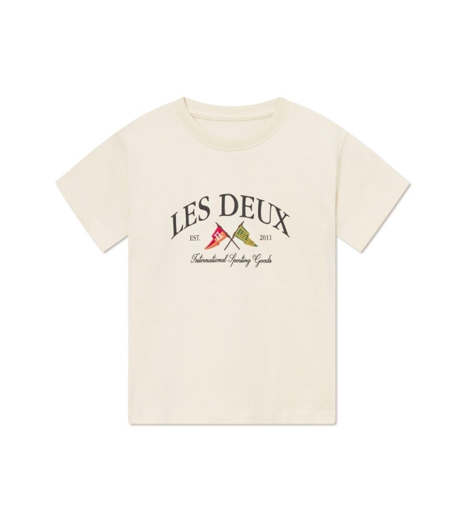 Les Deux Kids shirts Ivory LDK101110